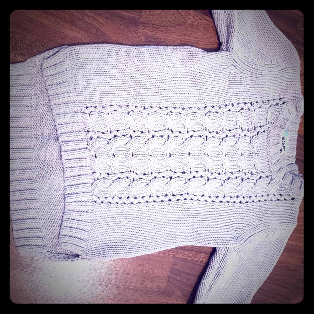 Gray Knit Sweater